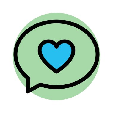  Sohbet baloncuğu, sohbet Kolayca düzenleyebilen vektör simgesini doldur