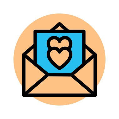 Selamlar, kalp Doldurma Arkaplan vektör simgesi Kolayca düzenleyebilirsiniz