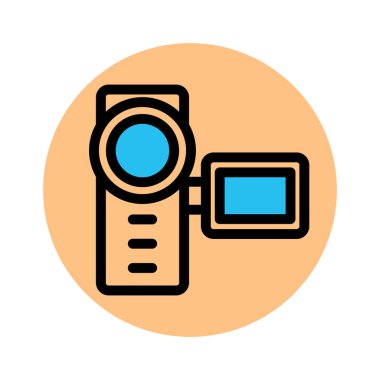  Kamera, kamera Arkaplan vektör simgesini kolaylıkla düzenleyebilen ya da değiştirebilen