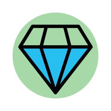  Elmas, Mücevher Doldur Arkaplan vektör simgesi Kolayca düzenleyebilen