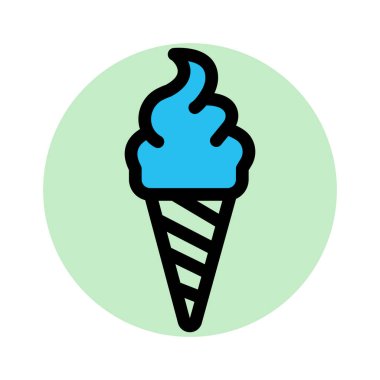  Koni, fincan konisi Kolayca değiştirebilen veya düzenleyebilen arka plan vektör simgesini doldur