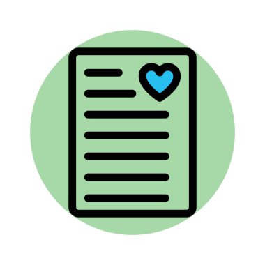  Selamlar, kalp Doldurma Arkaplan vektör simgesi Kolayca düzenleyebilirsiniz