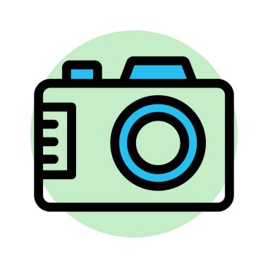  Kamera, resim Kolayca değiştirilebilen veya düzenlenebilen Arkaplan vektör simgesini doldur