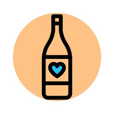  Alkol, şişe Arka plan vektör simgesini kolayca düzenleyebilen ve düzenleyebilen doldurun