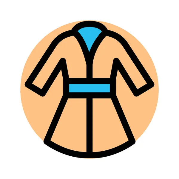 Strickjacke Mantel Füllen Hintergrundvektorsymbol Das Leicht Geändert Oder Bearbeitet Werden — Stockvektor