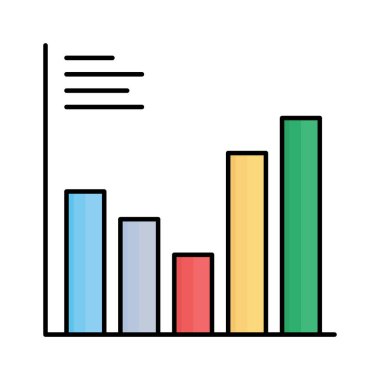 Kolayca değiştirilebilen ya da düzenlenebilen izole edilmiş vektör simgesi