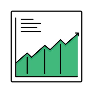 Kolayca değiştirilebilen ya da düzenlenebilen izole edilmiş vektör simgesi