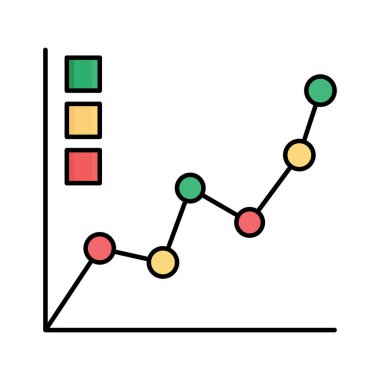 Kolayca değiştirilebilen ya da düzenlenebilen izole edilmiş vektör simgesi