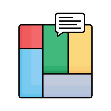 Kolayca değiştirilebilen ya da düzenlenebilen izole edilmiş vektör simgesi