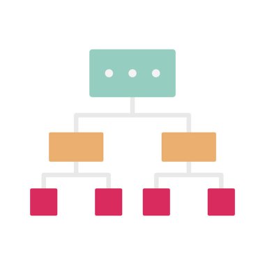 Kolayca değiştirilebilen ya da düzenlenebilen izole edilmiş vektör simgesi