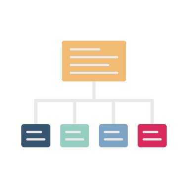 Kolayca değiştirilebilen ya da düzenlenebilen durum haritası izole edilmiş Vektör simgesi
