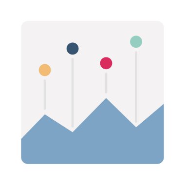 Kolayca değiştirilebilen ya da düzenlenebilen izole edilmiş Vektör simgesini raporla