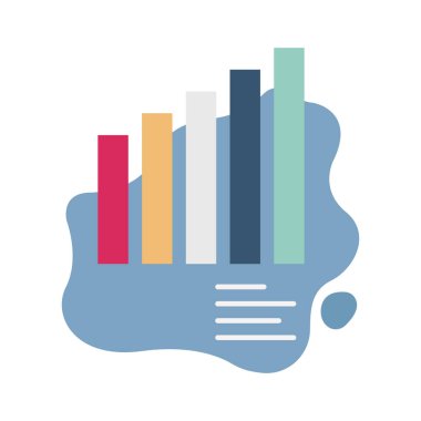 Kolayca değiştirilebilen ya da düzenlenebilen İstatistiksel İzole Vektör simgesi