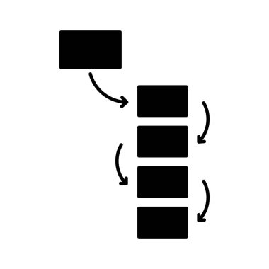 Kolayca değiştirilebilen ya da düzenlenebilen izole edilmiş vektör simgesi