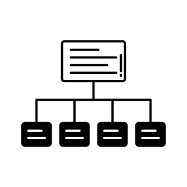 Kolayca değiştirilebilen ya da düzenlenebilen durum haritası izole edilmiş Vektör simgesi
