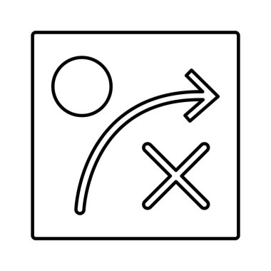 Kolayca değiştirilebilen ya da düzenlenebilen izole edilmiş vektör simgesi