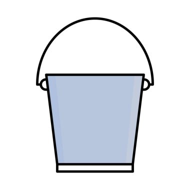 Kova Doldurma vektör simgesi Kolayca düzenleyebilen veya düzenleyebilen