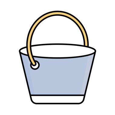 Kova Doldurma vektör simgesi Kolayca düzenleyebilen veya düzenleyebilen