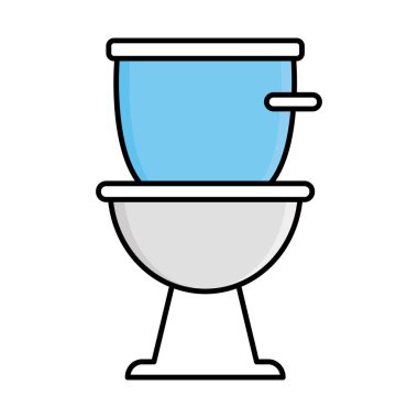 Banyo vektör simgesini kolaylıkla değiştirebilen ya da düzenleyebilen doldurma