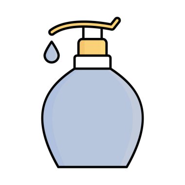 El yıkama vektör simgesi Kolayca düzenleyebilen veya düzenleyebilen