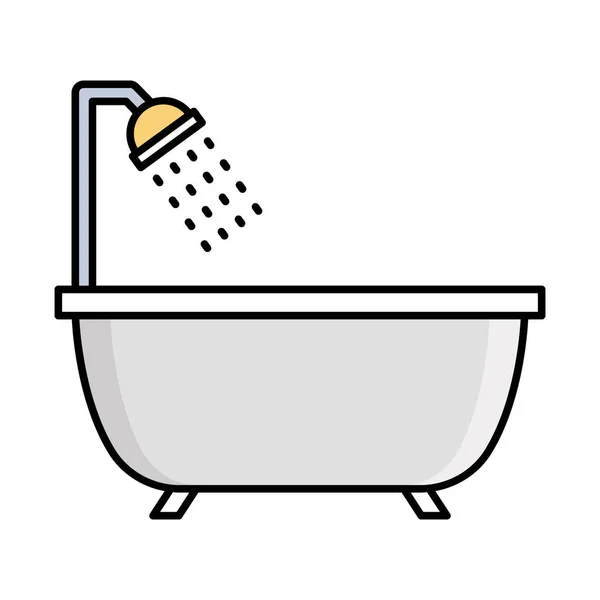 Bath Fill Vector Icon Which Can Easily Modify Edit — Stock Vector