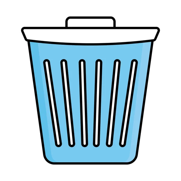 Dustbin Fill Vector Icon Which Can Easily Modify Edit — Stock Vector