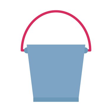 Bucket Düz vektör simgesi kolayca düzenleyebilir ya da değiştirebilir