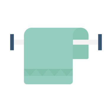 Banyo Düz vektör simgesi Kolayca değiştirilebilir veya düzenlenebilir