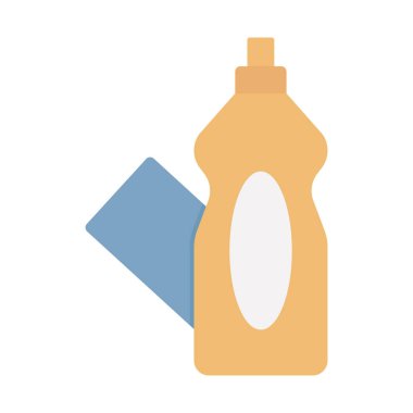 El yıkama düz vektör simgesi kolayca düzenleyebilir ya da değiştirebilir