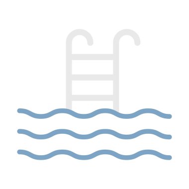  Kolayca değiştirebilen veya düzenleyebilen Merdiven Düz Vektör simgesi