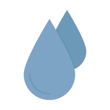 Aqua Düz vektör simgesi kolayca değiştirebilir ya da düzenleyebilir