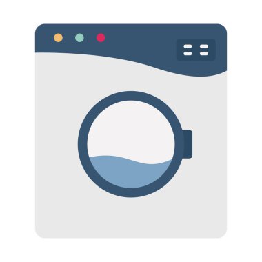 Kolayca düzenleyebilen veya düzenleyebilen Düz Uygulama vektör simgesi