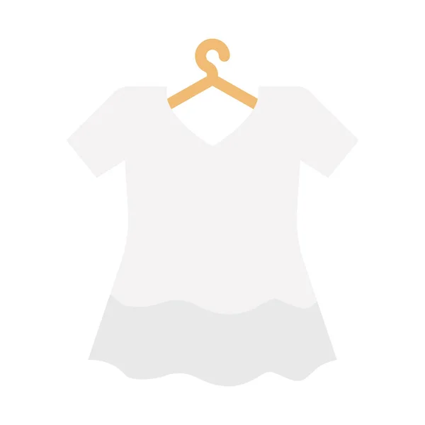 Blouse Flat Vector Icon Which Can Easily Modify Edit — Stock Vector