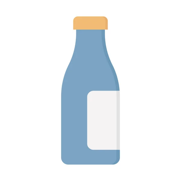 Icono Vector Plano Botella Que Puede Modificar Editar Fácilmente — Vector de stock