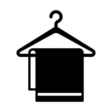 Banyo Glyph vektör simgesi kolayca değiştirilebilir ya da düzenlenebilir