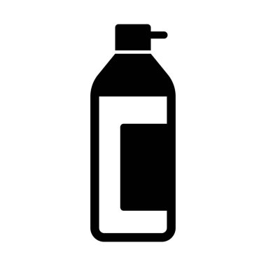  Kolayca değiştirebilen veya düzenleyebilen el yıkama Glyph vektör simgesi