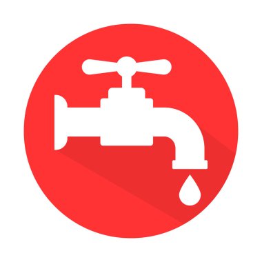 Musluk Kabartma Arkaplan vektör simgesi kolayca düzenleyebilir ya da değiştirebilir