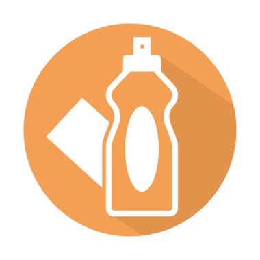 El yıkama Arkaplan vektör simgesi kolayca düzenleyebilir ya da değiştirebilir