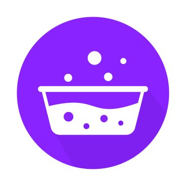  Bucket Glyph Arkaplan vektör simgesi kolayca düzenleyebilir ya da değiştirebilir