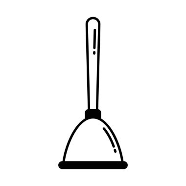 Banyo Yarı Glyph vektör simgesi. Kolayca değiştirilebilir ya da düzenlenebilir.