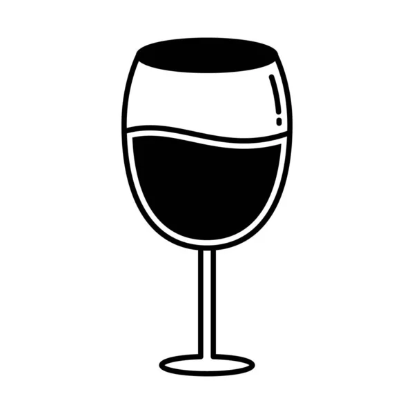 Alcohol Half Glyph Vector Pictogram Dat Gemakkelijk Kan Wijzigen Bewerken — Stockvector