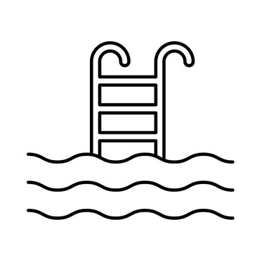  Kolayca düzenleyebilen ve düzenleyebilen Merdiven Çizgisi vektör simgesi