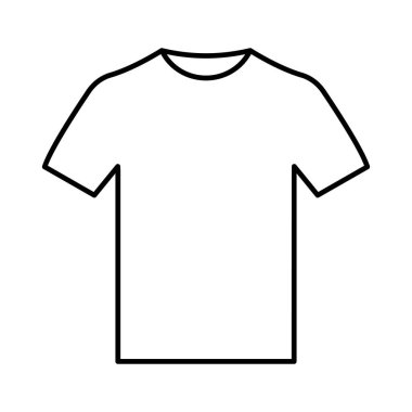  Kolayca değiştirebilen ya da düzenleyebilen Giyim Çizgisi vektör simgesi