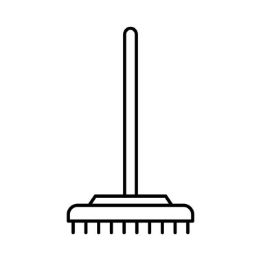 Broom Satır vektör simgesi kolayca düzenleyebilir ya da değiştirebilir