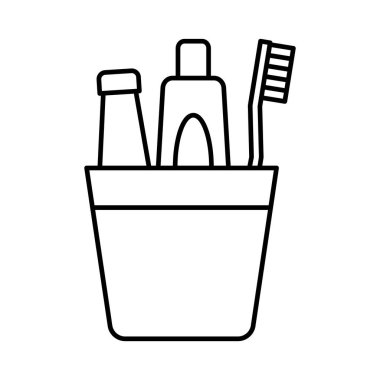 Banyo Satırı vektör simgesi kolayca düzenlenebilir ya da değiştirilebilir