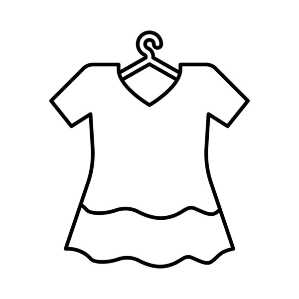 衬衫线矢量图标 可以很容易地修改或编辑 — 图库矢量图片