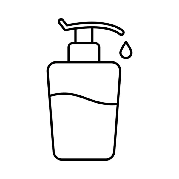 Hand Wash Line Vector Icon Which Can Easily Modify Edit — Stock Vector