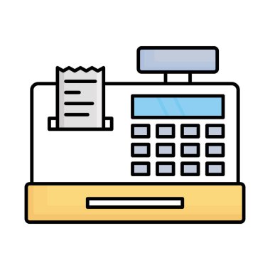 Kolayca değiştirebilen ya da düzenleyebilen hesap vektör simgesini doldur