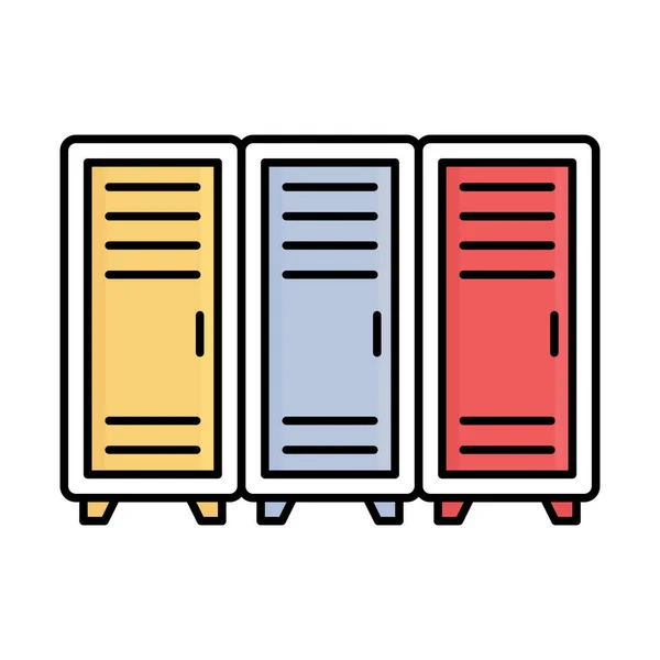 Bank Locker Fill Vector Icon Which Can Easily Modify Edit — Stock Vector