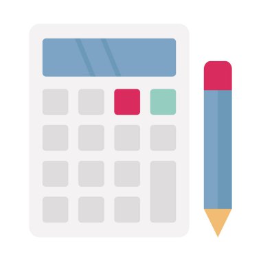 Bütçe Düz vektör simgesi kolayca düzenleyebilir ya da değiştirebilir